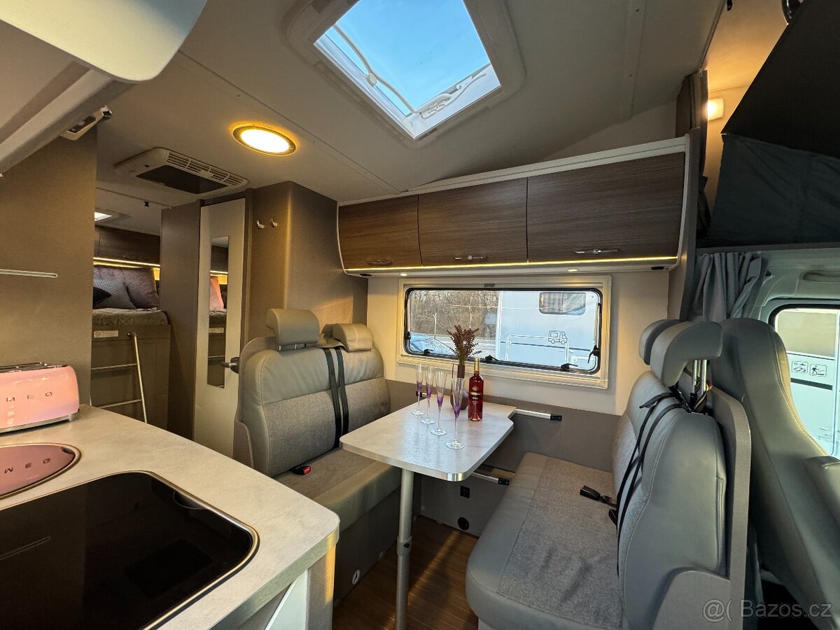 Etrusco A 7300 DB Alkovna Fiat 6-miest Klima, Markiza, XZENT - 3