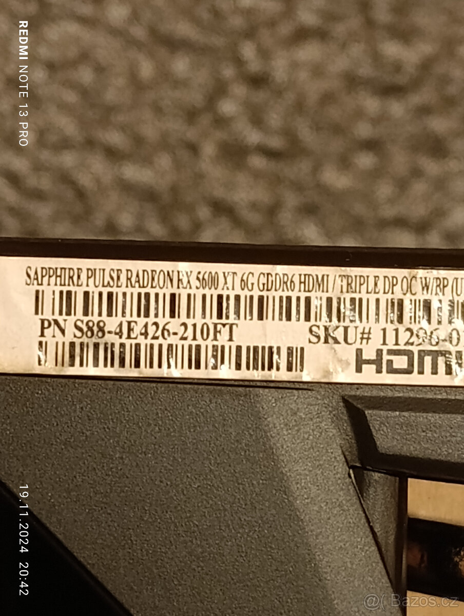 SAPPHIRE PULSE RX5600XT 6GB - 3