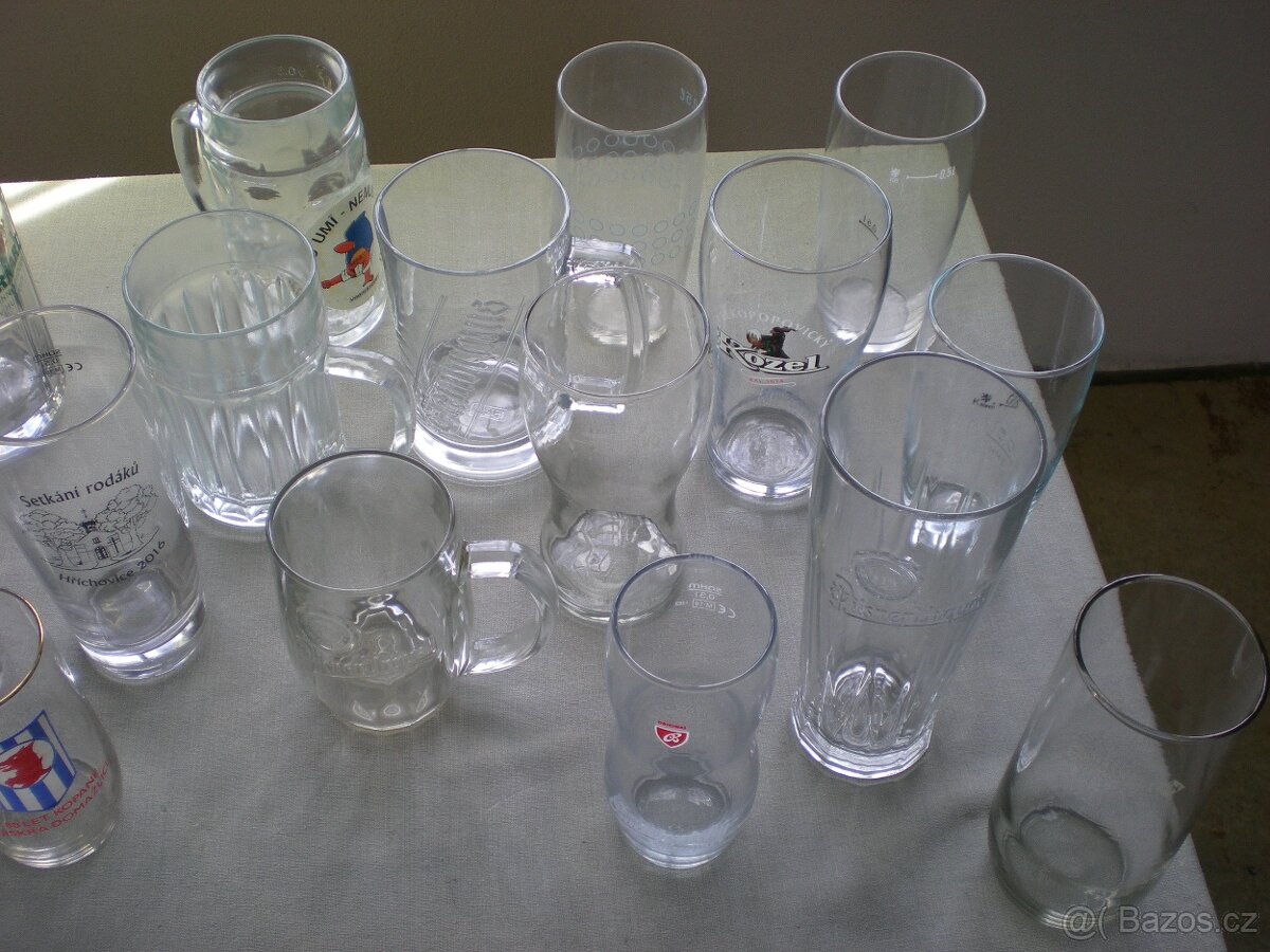 Daruji pivní sklo a štamprle. - 3