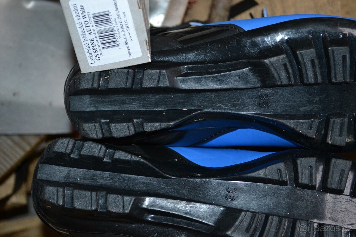 super boty SNS combi EU 39 plus lyže , vázko i hole vč mont. - 3