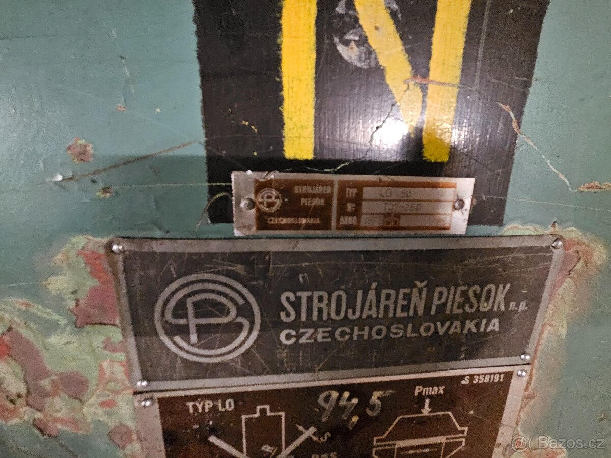 Ohraňovací lis LO 50 - 3