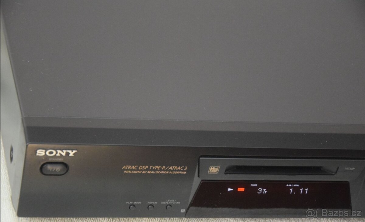 Minidisc deck SONY MDS-JE470, manuál,10x MD, přip.PC kláves - 3