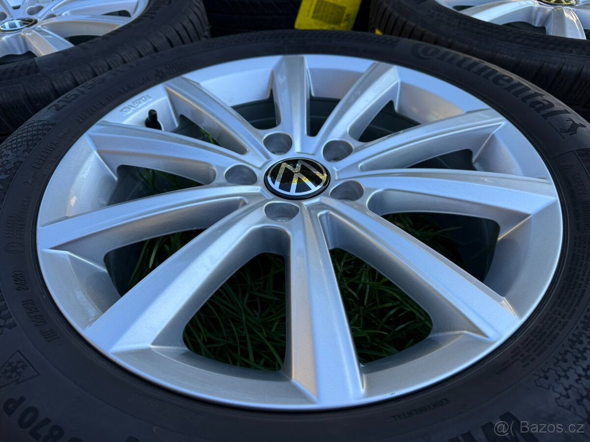 Originál alu kola VW Passat 5x112 R17 zimní - 3