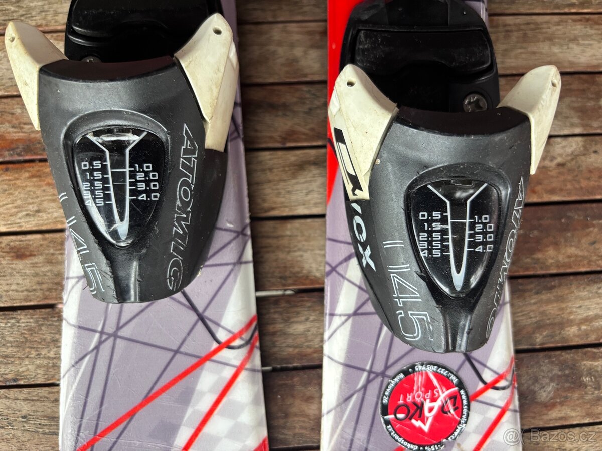 Dětské lyže s vázáním - 3