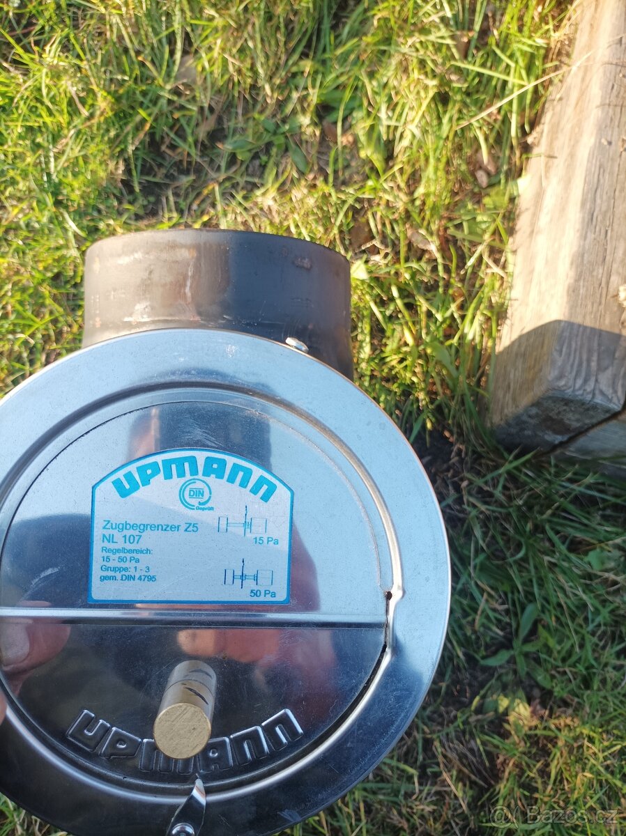 Regulátor komínového tahu 180 mm - 3