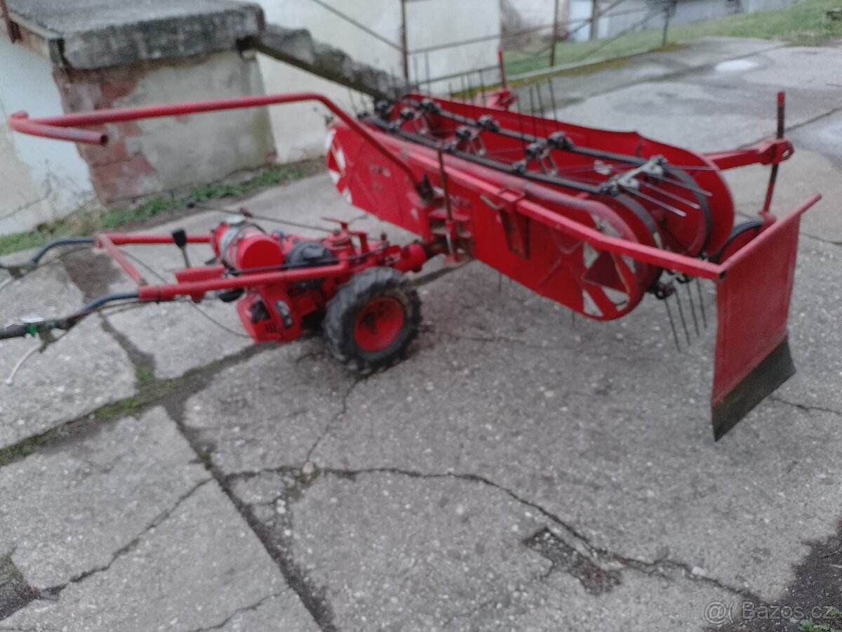 MF-70 malotraktor agrozet Jičín SO-160,obracač sena,jak vari - 3