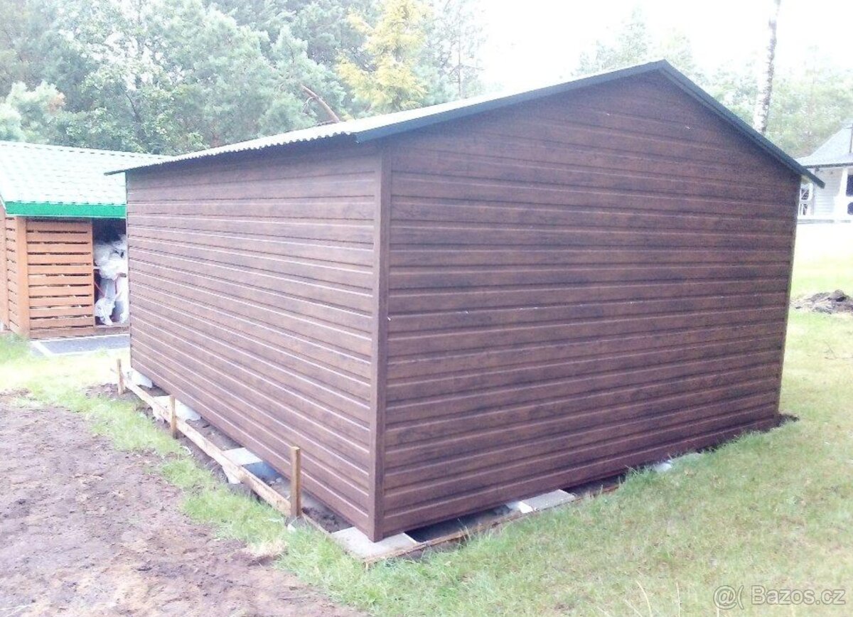 Superstal plechová garáž ALFA 4x5 - 3