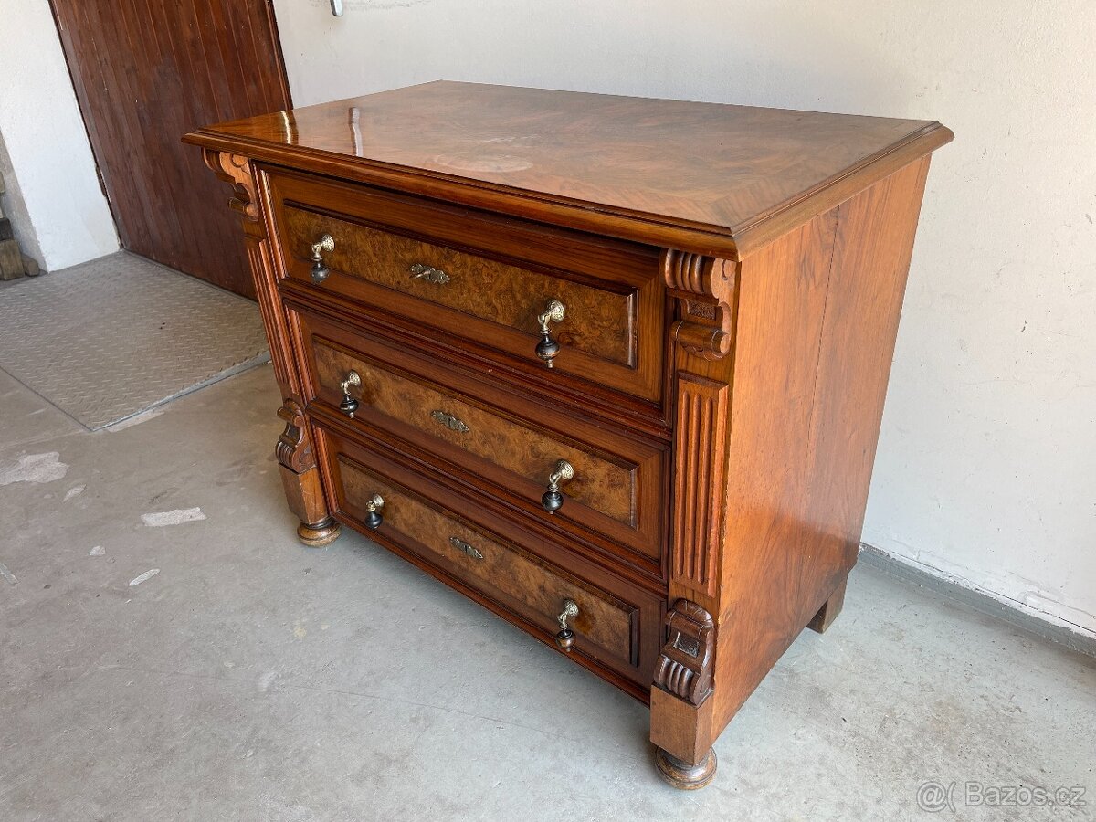 Starožitná komoda z masivu - 3