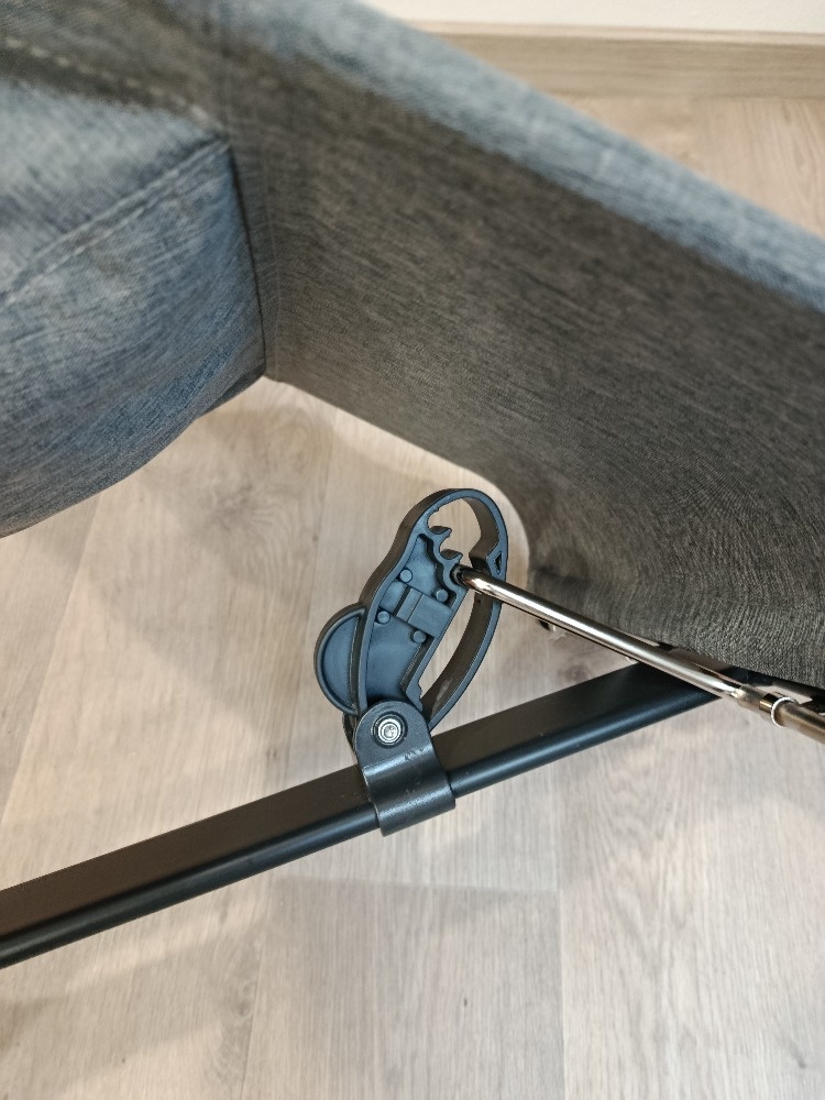 Dětské lehátko - houpací Kinderkraft Mimi Grey - 3