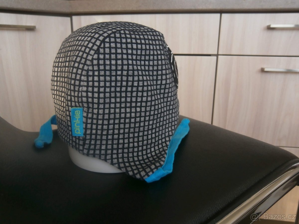 Jarní Pinkie čepice,obvod 50cm - 3