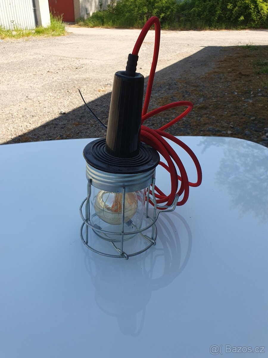 Závěsné skleněné lampičky, 5ks - 3