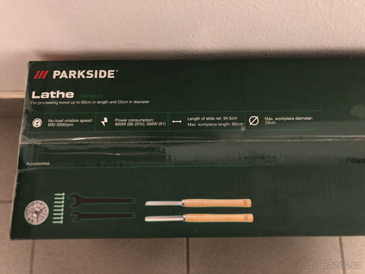 PARKSIDE Soustruh PDM 600 C3 - NEPOUŽITÝ - 3