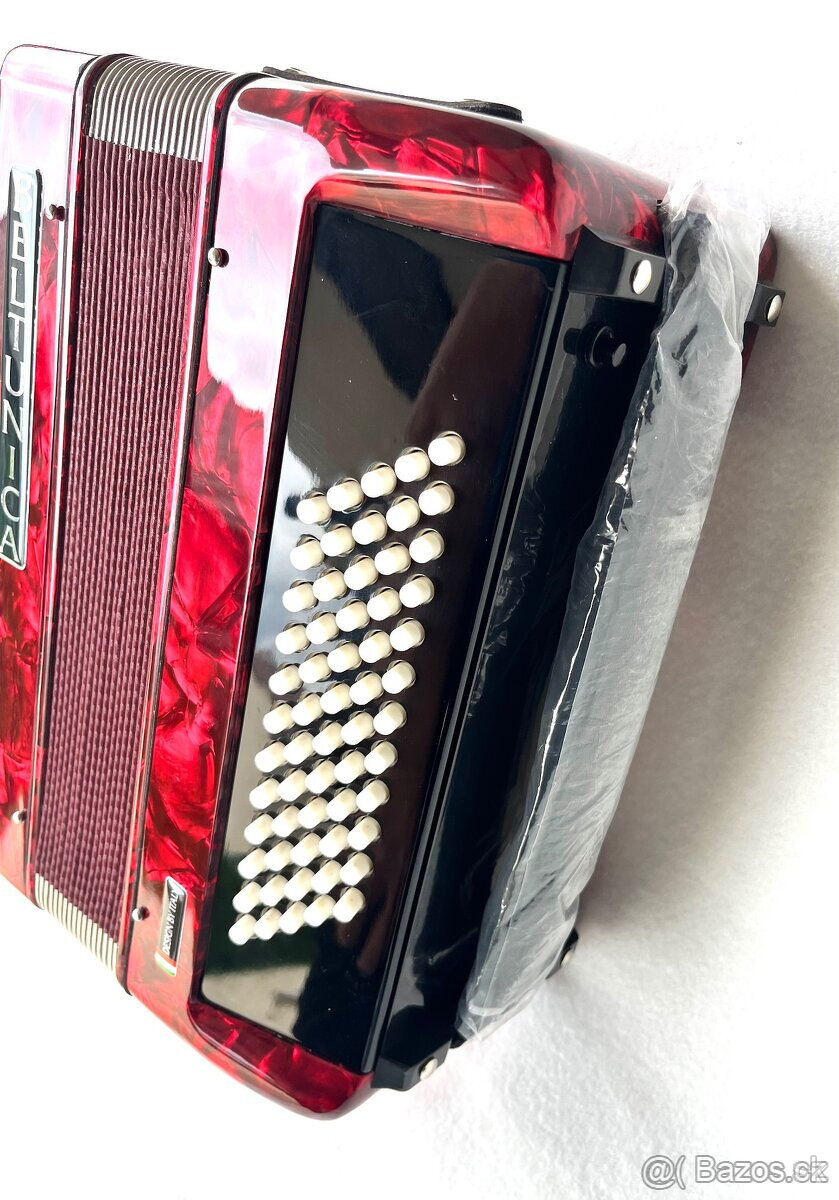 Predám nový akordeón BELTUNICA Vivaldi- De Luxe 60 basový- n - 3