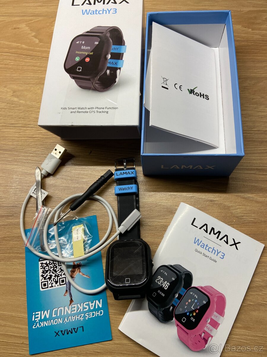 Dětské chytré hodinky - Lamax WatchY3 - černé - 3