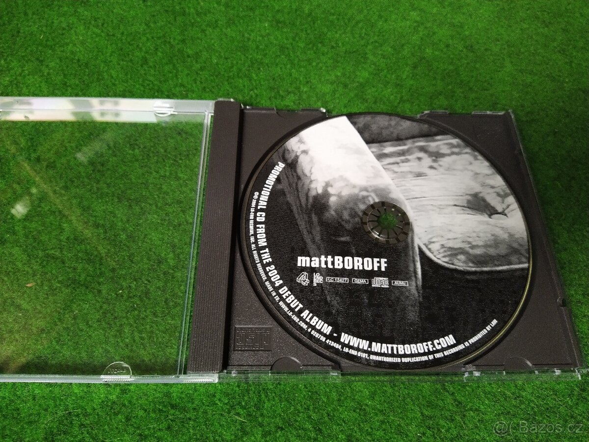 CD MattBoroff - Promo CD From The 2004 Debut Album - 3