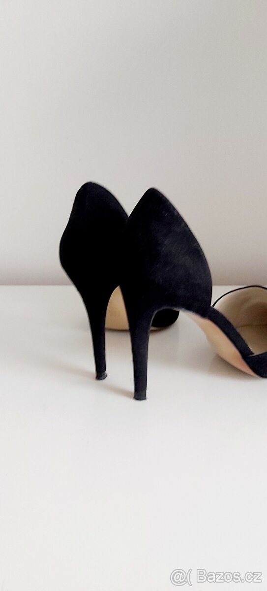 Dámské lodičky, černé, vel. 39 - 3