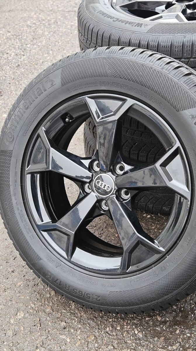 Originál Audi Q3 17" 5x112 – TOP stav - 3