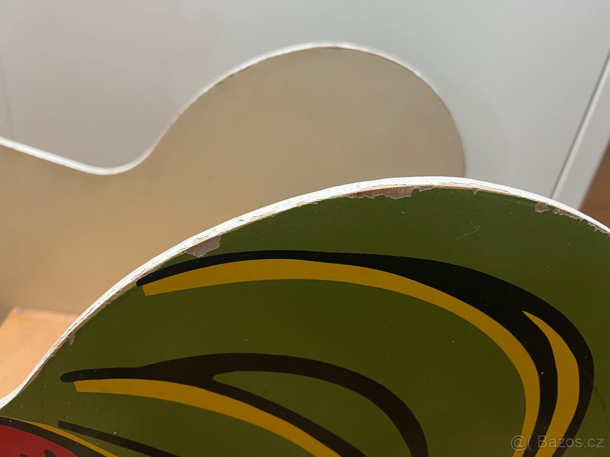 Dětská retro houpačka kohout - 3