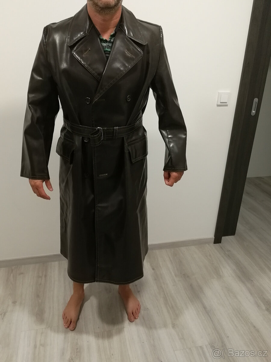 Kožený kabát, kož. bunda, prac. plášťě, zástěry šat.,košile - 3