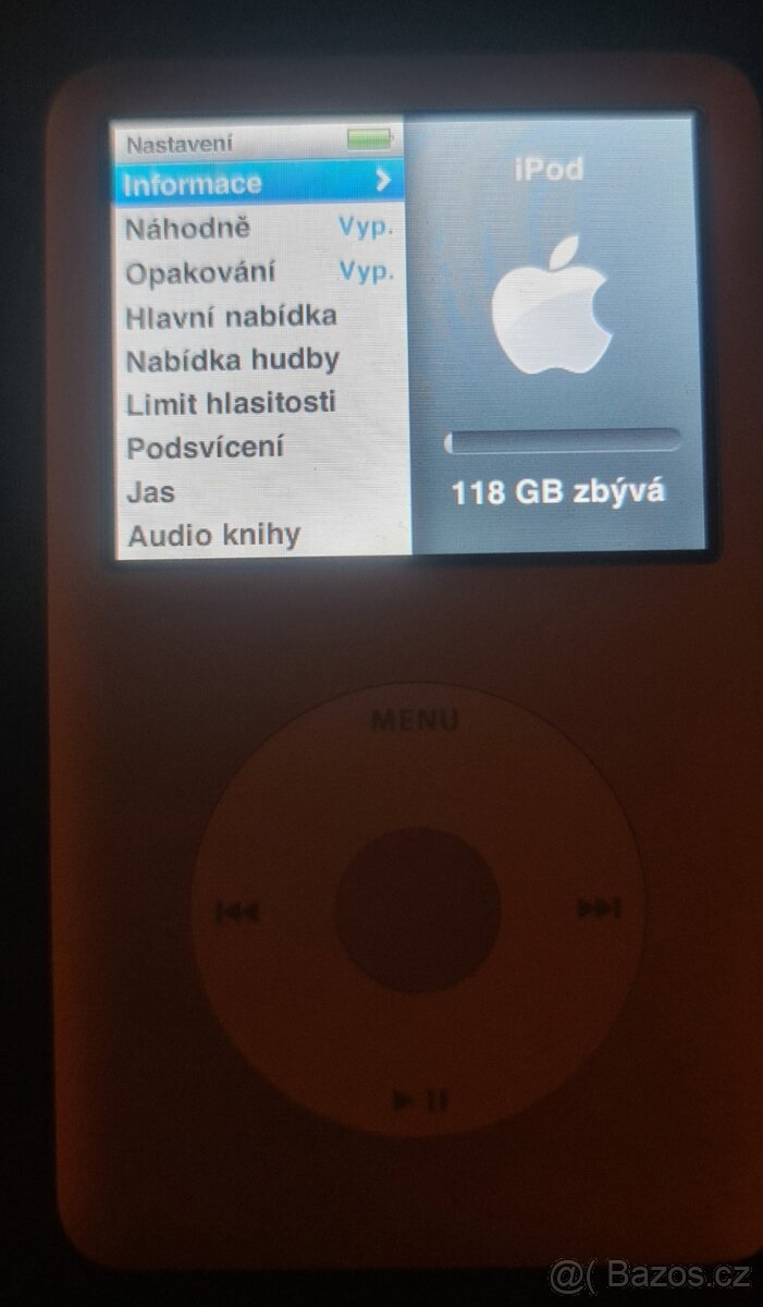 Apple Ipod Classic - novy ssd disk 120GB - 3