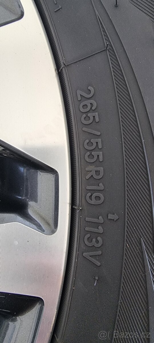 kompletní originální kola 19" TOYOTA LAND CRUISER 150, HILU