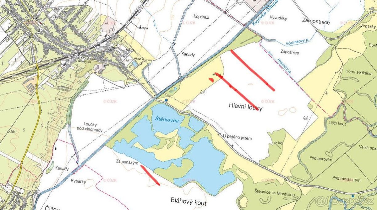 Zemědělská půda, prodej, Moravská Nová Ves, Břeclav - 3