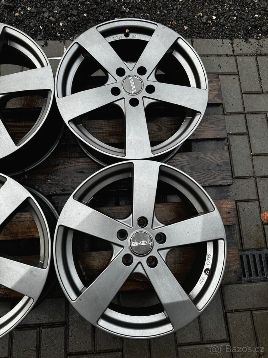 Alu kola/ disky r17 5x112 Dezent Graphite - 3