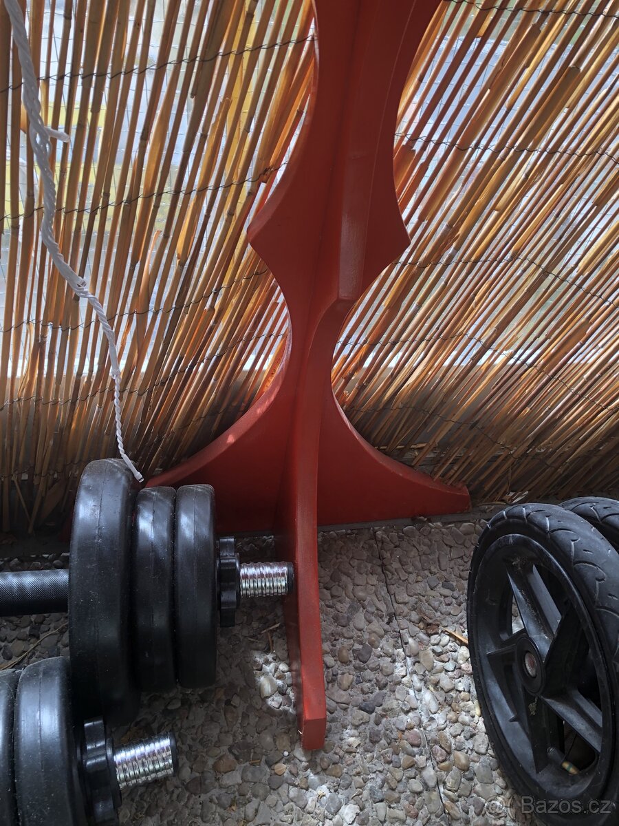 Retro police - půlstolek po babičce - 3