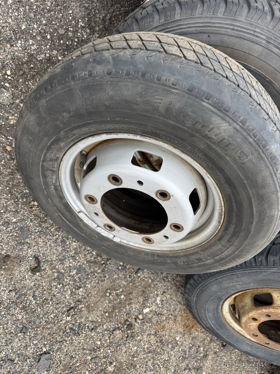 Multicar M26 kompletní kola disky R14 - 3