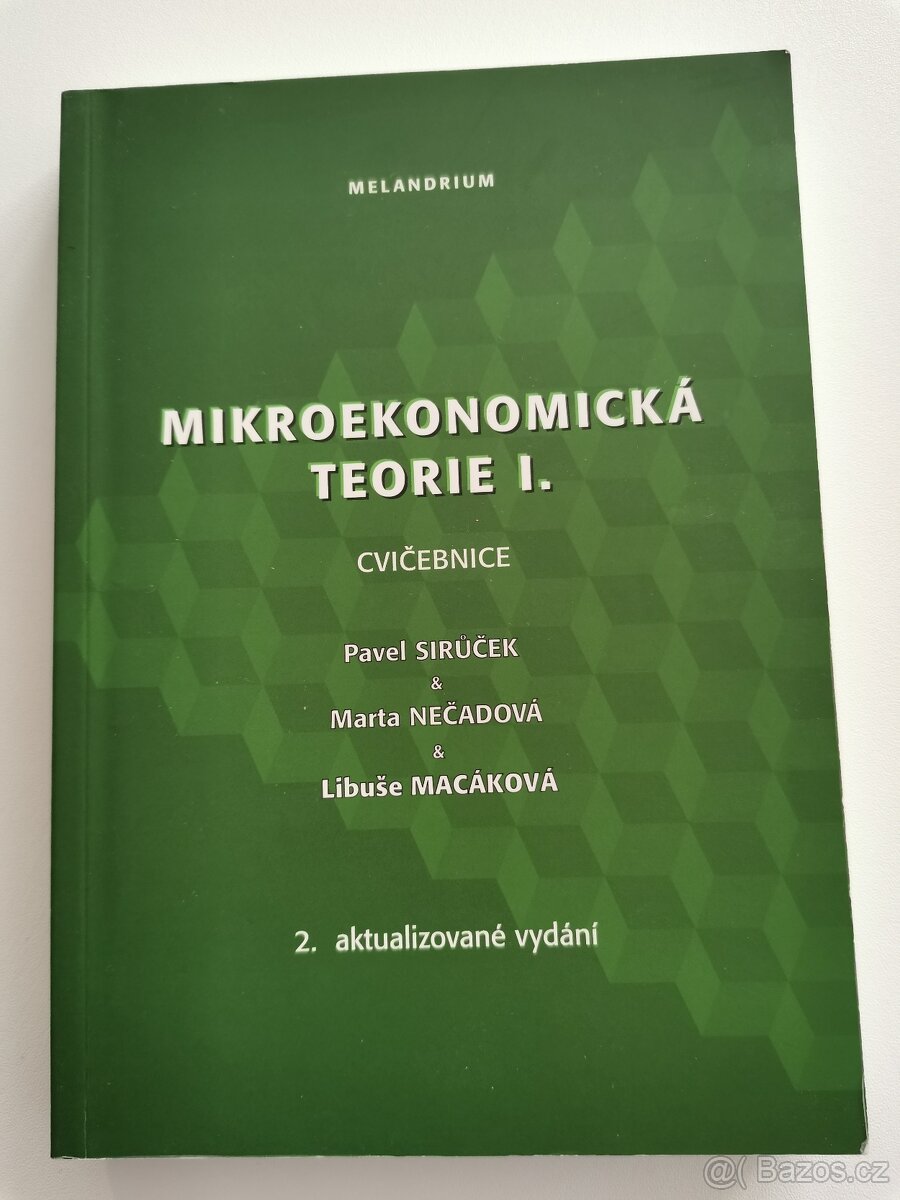 Učebnice a skripta pro VŠ ekonomického zaměření - 3