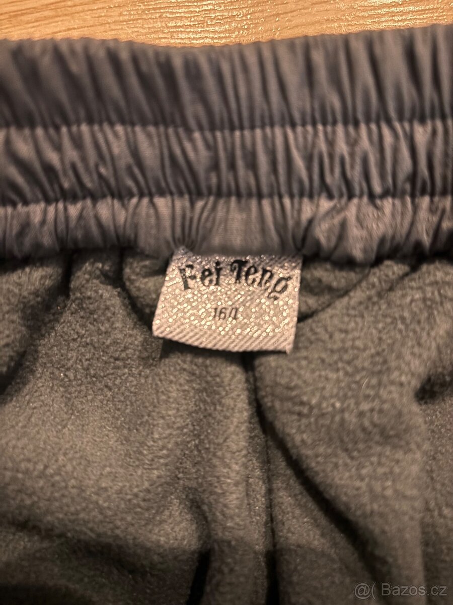 Zateplené kalhoty dívčí vel. 164 - 3