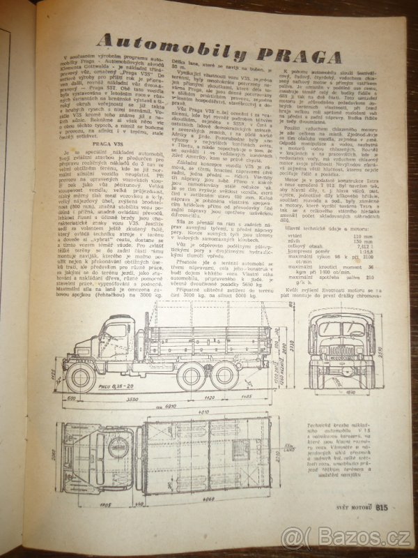 50. léta 245 kusů časopisů Svět motorů. - 3