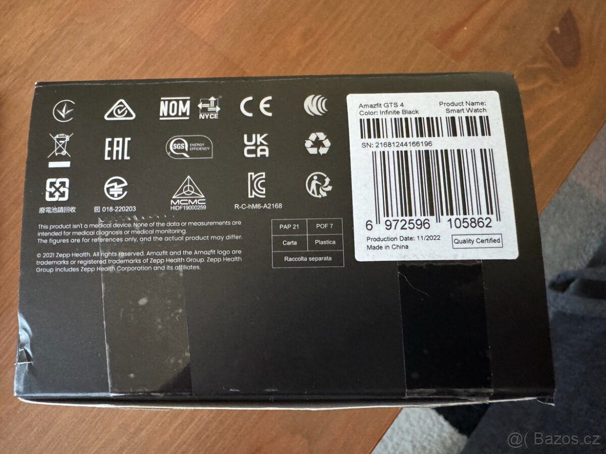 Chytré hodinky Amazfit GTS 4 - 3