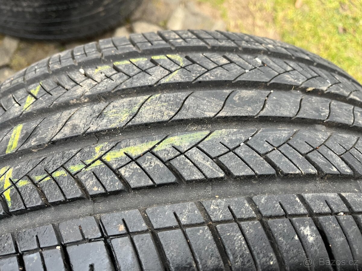 4x alu disky 5x108 R18, letní pneu - 3