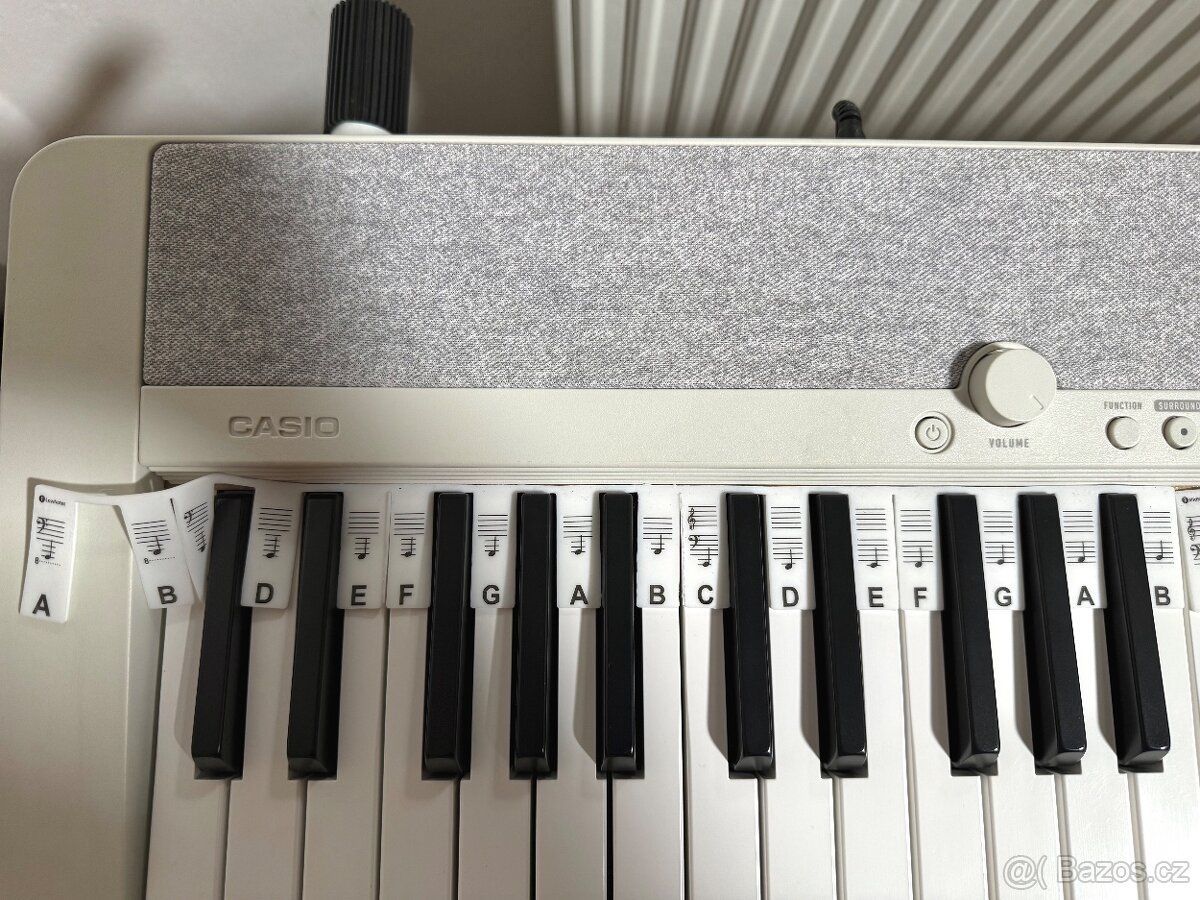 Casio CT-S1 Keyboard s dynamikou White - 3