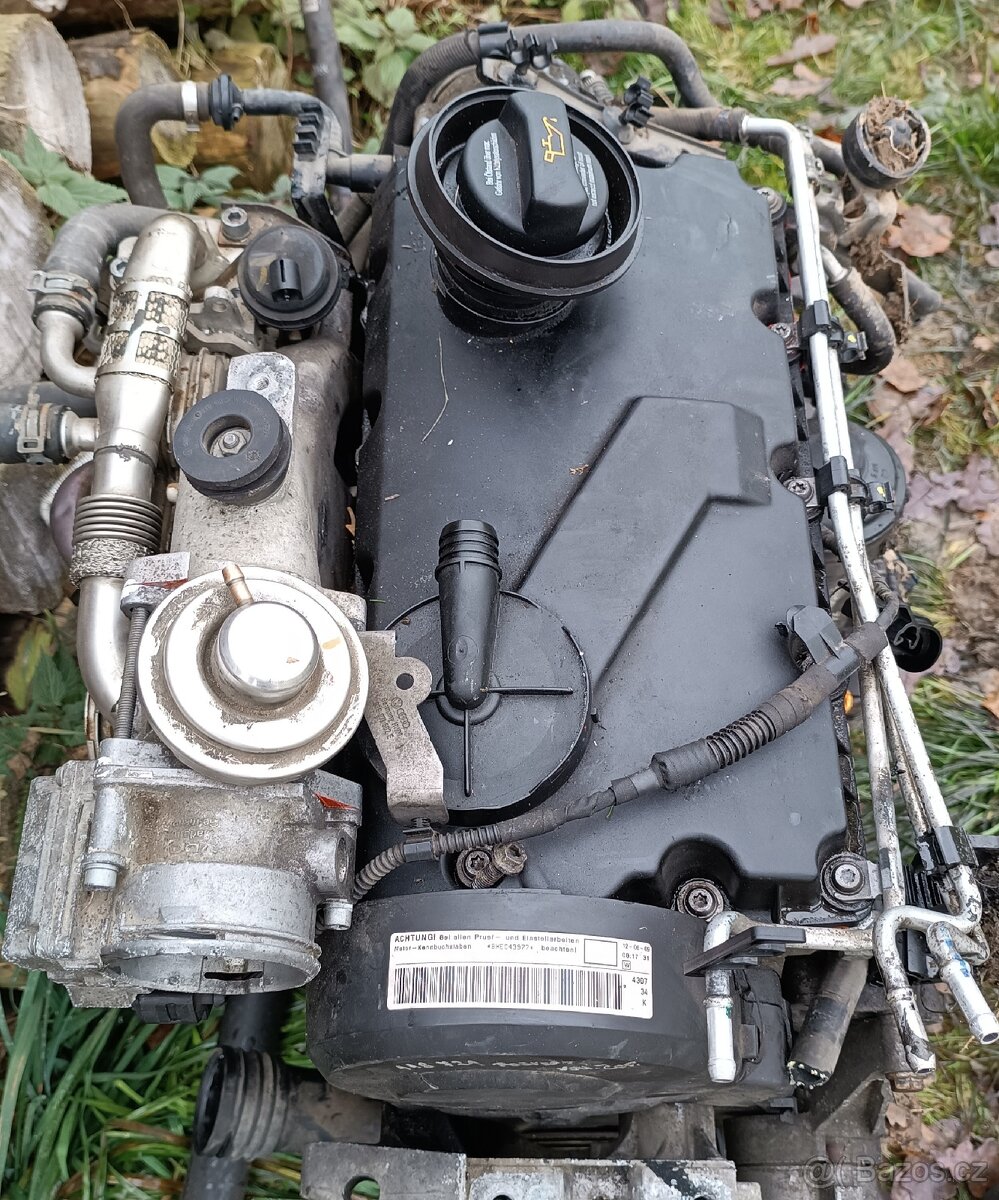 Motor Škoda Octavia 1,9 TDI. 2009. - 3