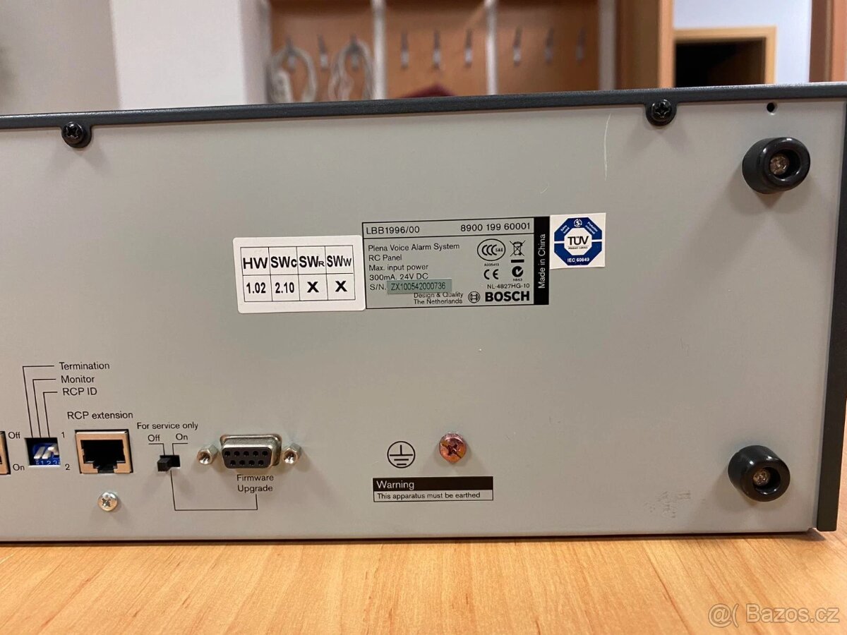 Bosch LBB 1996/00 Panel dálkového ovládání - 3