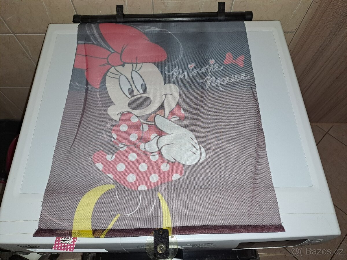 2x clona / stínítka do auta Minnie Mouse - 3