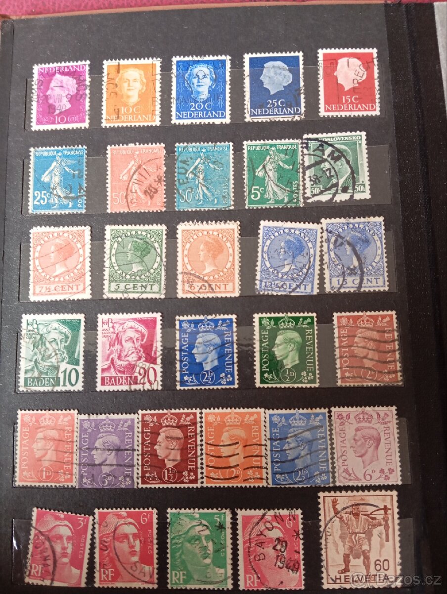 Poštovní známky, nález - 3