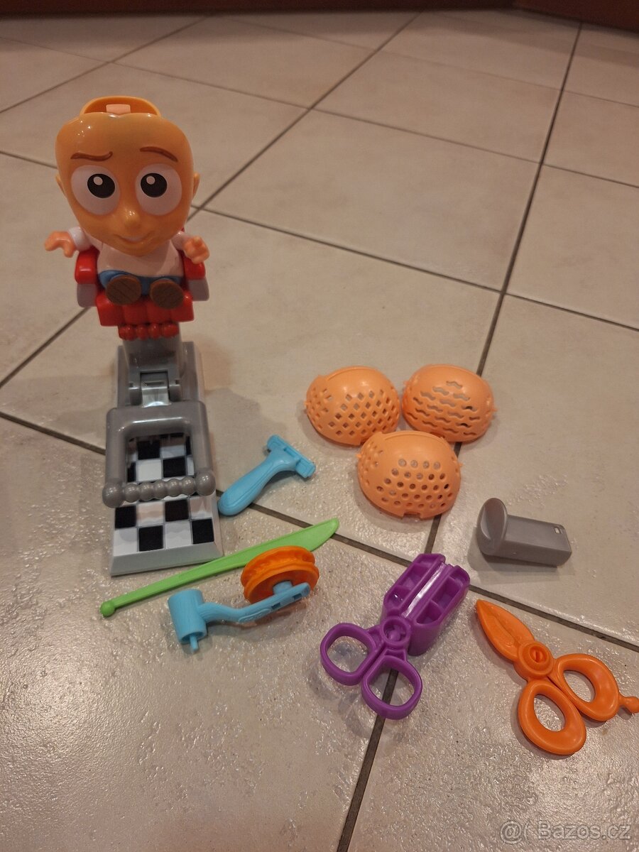 Bláznivé kadeřnictví - modelína - 3