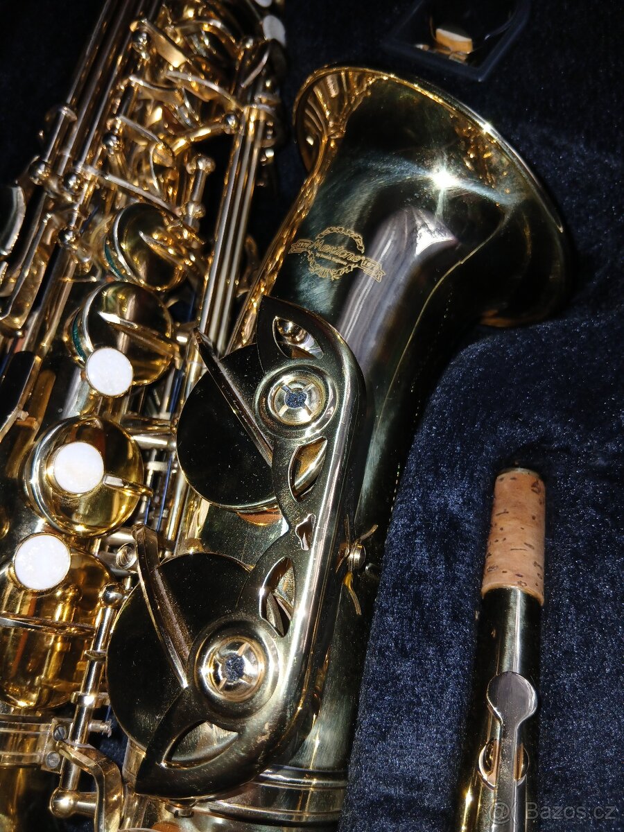 Prodam alt saxofon značky Maxtone, - 3