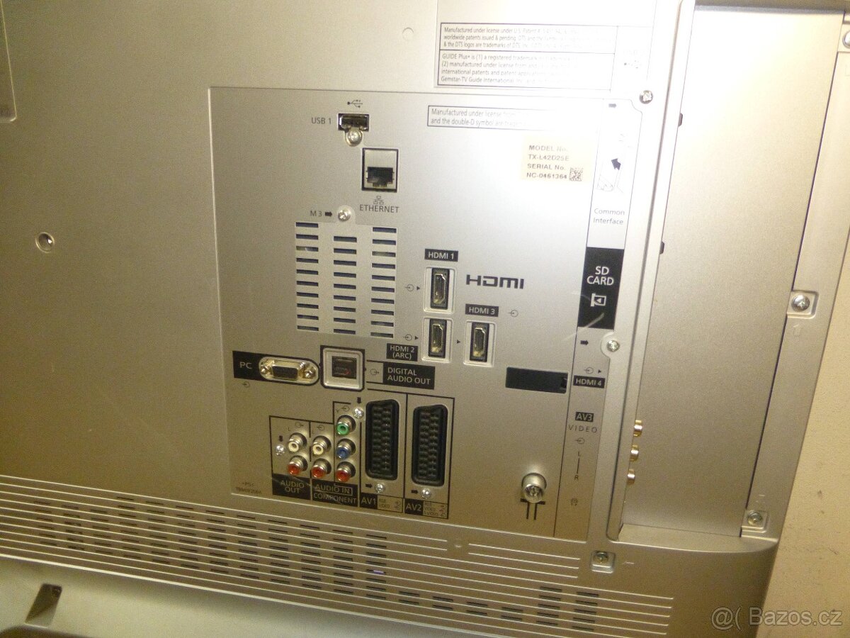 FullHD LED televize PANASONIC 107 cm, nemá DVBT2 - 3