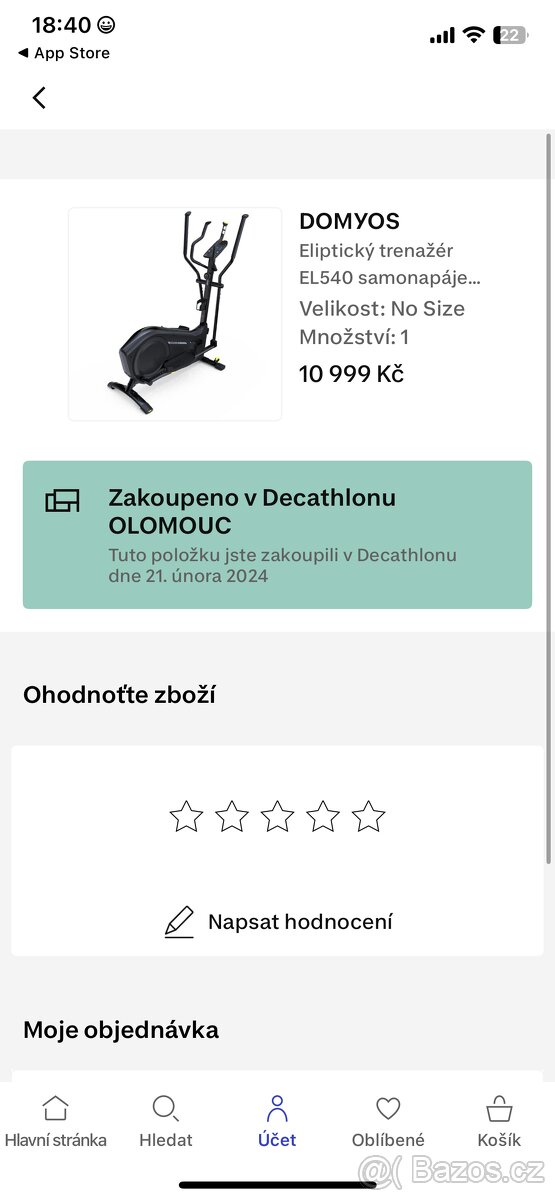 Elipticky trenažer - 3