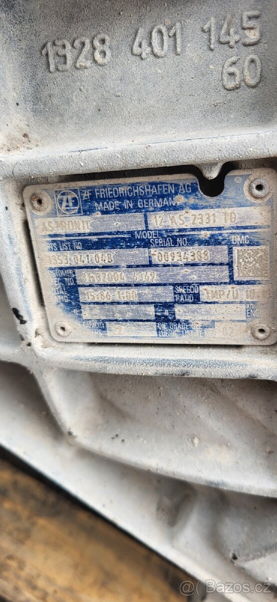 Převodovka Man tgx+ intarder+pto - 3