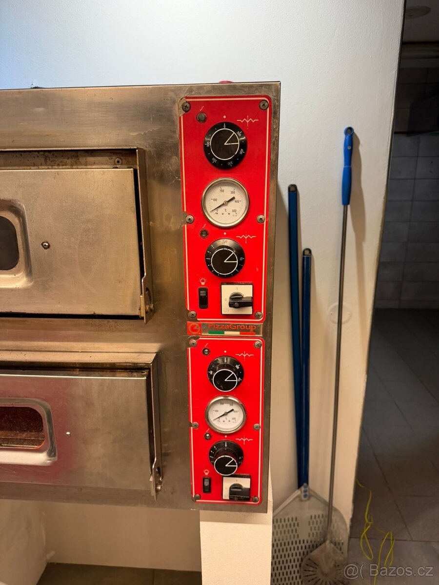 Elektrická dvoukomorová pizza pec - 3