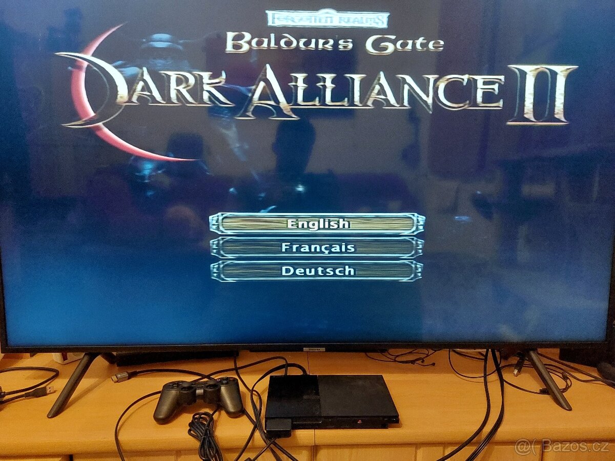 Playstation 2 super slim 9000 / Ready to play /Baldurs Gate - 3