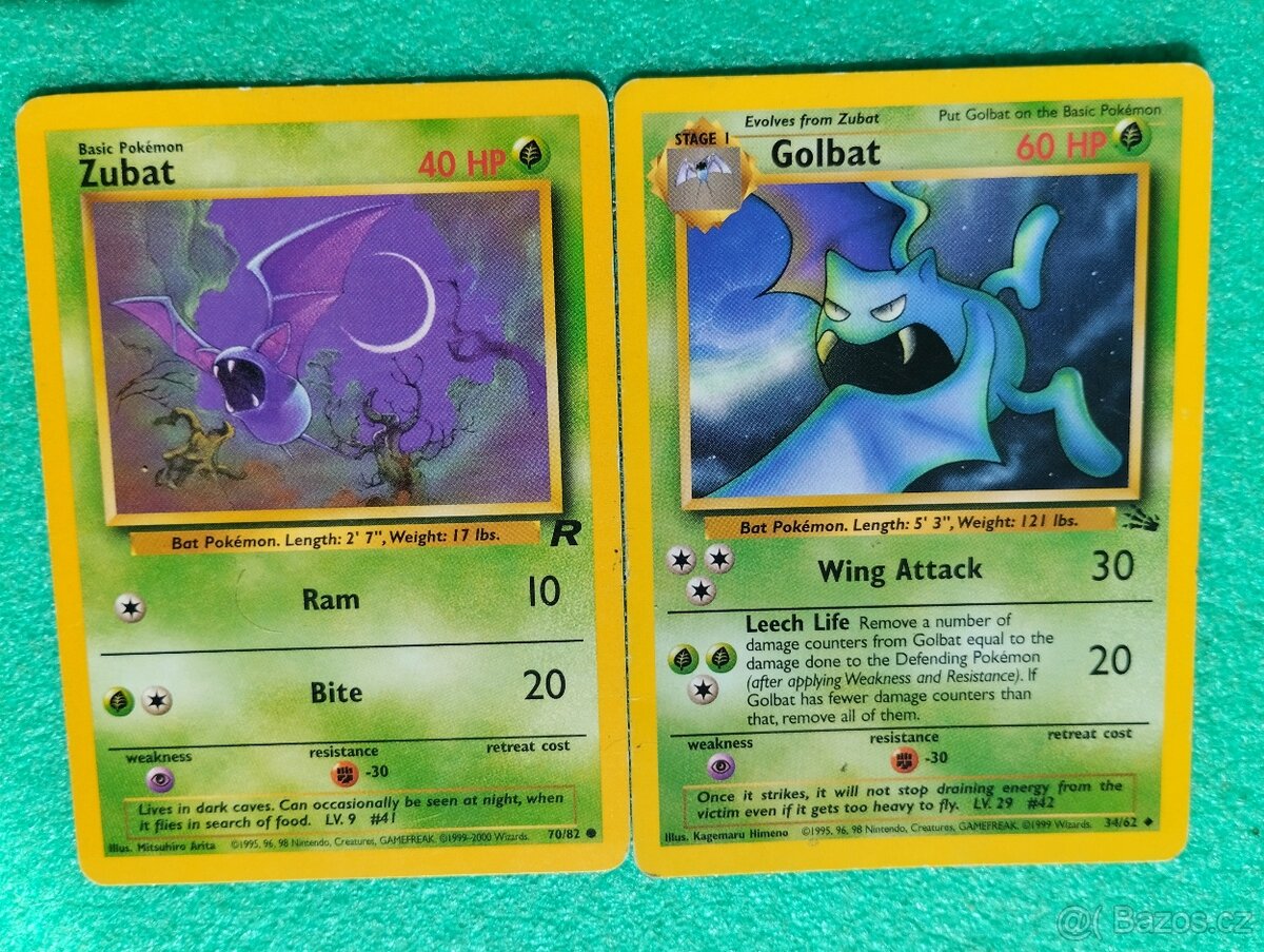 Pokemon karty Base Set - 3