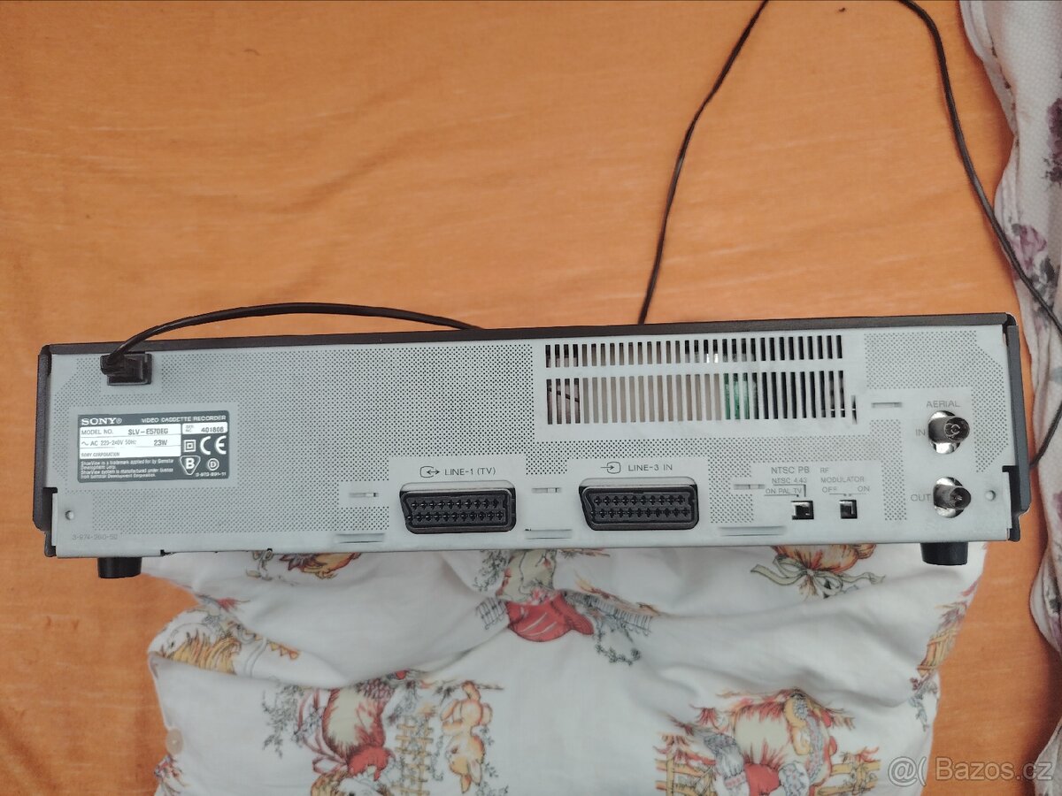 Prodám videorekordér Sony SLV-E570EG - 3