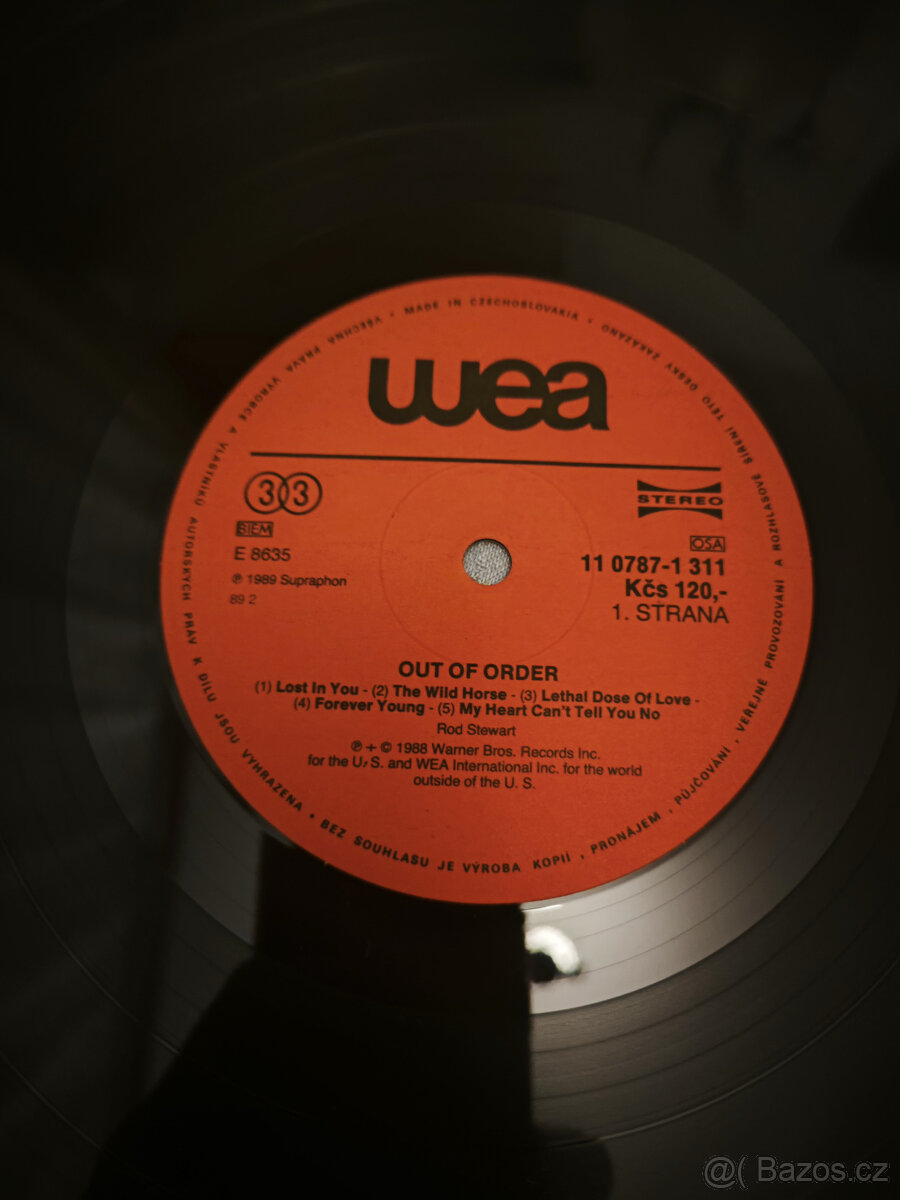 LP Rod Stewart – Out of Order - 3