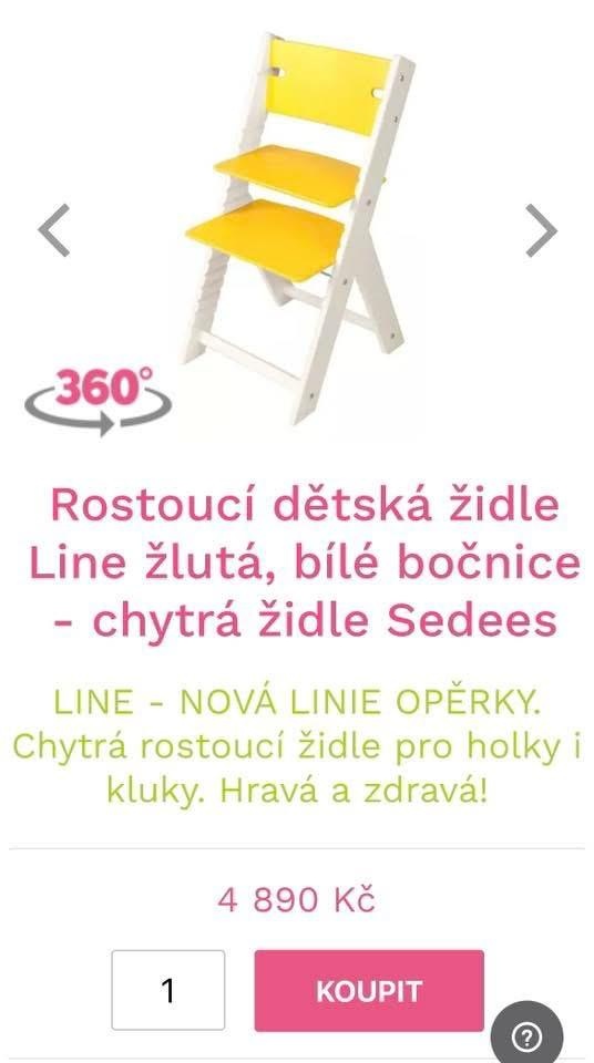 Rostoucí židle - 3